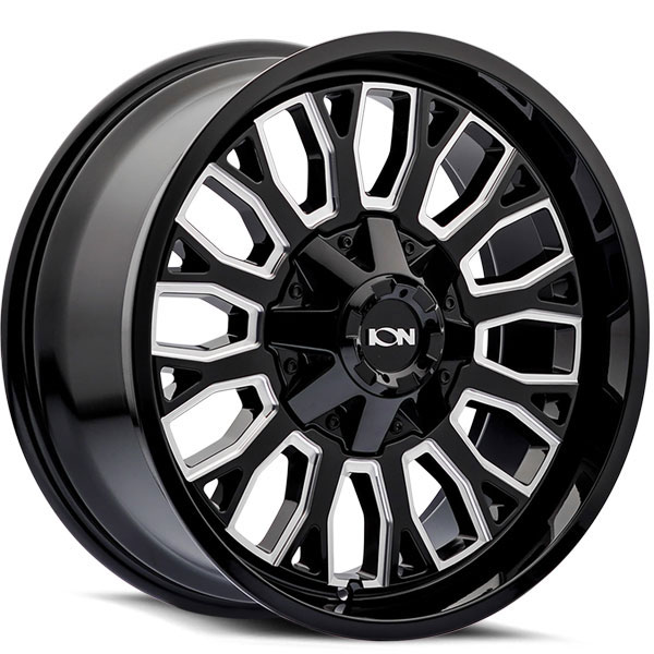 Ion Alloy 152 Gloss Black with Milled Spokes