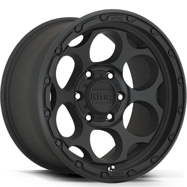 KMC KM541 Dirty Harry Textured Black