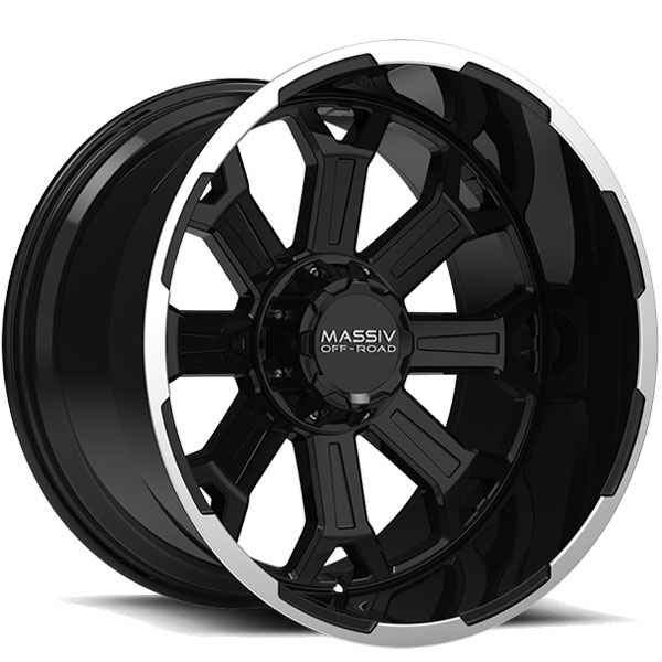 Massiv Offroad OR2 Gloss Black with Machined Trim